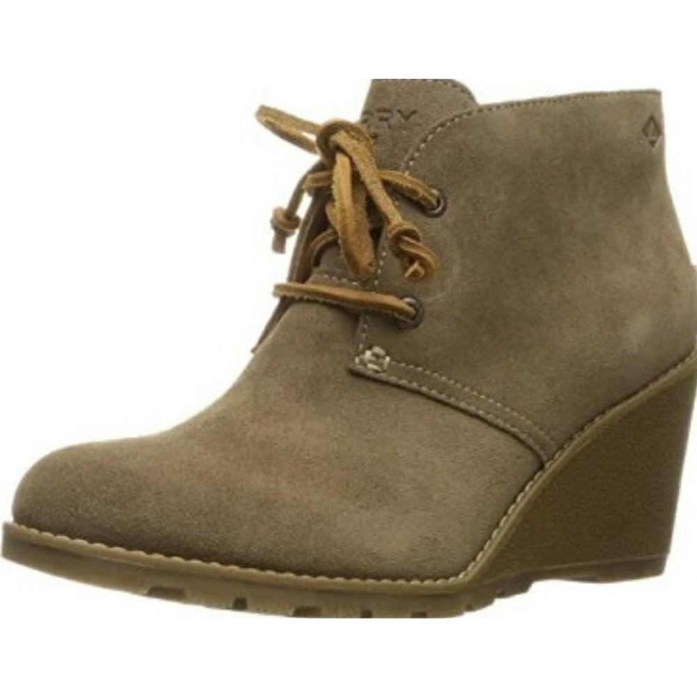 Sperry Women's Celeste Prow Suede Bootie -10M